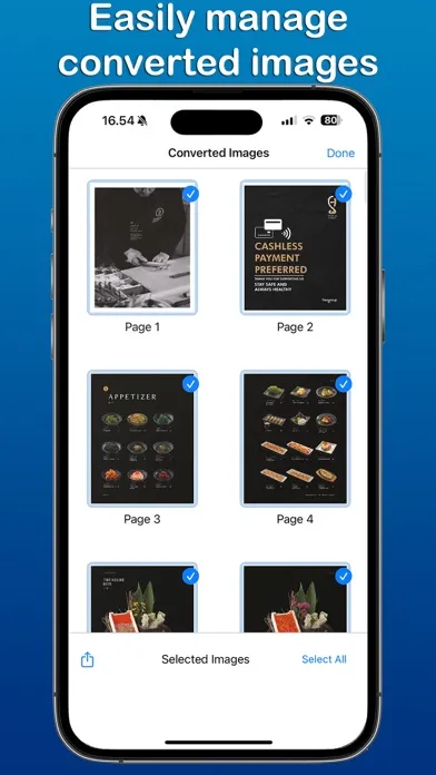 PDF to Photo Converter ™ スクリーンショット