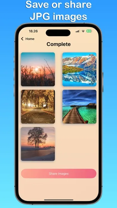 PNG to JPG Converter Screenshots