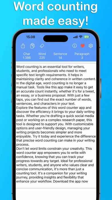 Word Counter - Count Character Screenshots