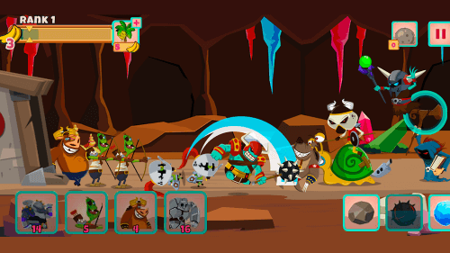 Monster Rush: Strategy TD-screenshot-1