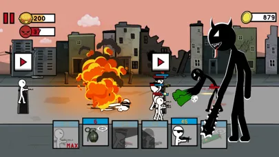Stickman Army: World War Fight স্ক্রিনশট