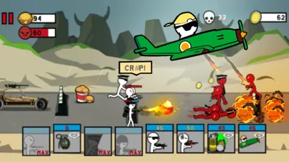 Stickman Army: World War Fight স্ক্রিনশট