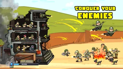 Ảnh chụp màn hình của Idle Tower Defense Games: WW2