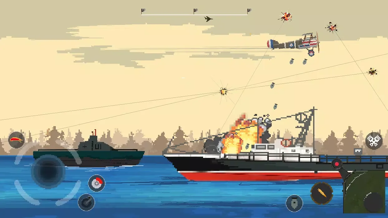 Ảnh chụp màn hình của War Planes 1944