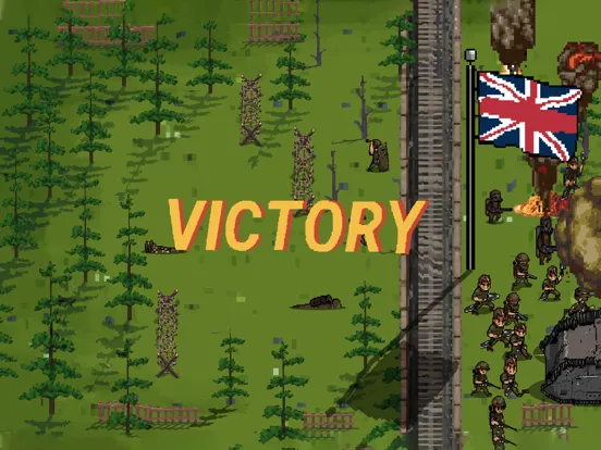 Capturas de tela do World War Battle 1917: Pixel iPad 