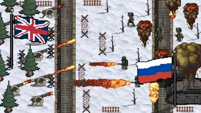 Capturas de tela do World War Battle 1917: Pixel