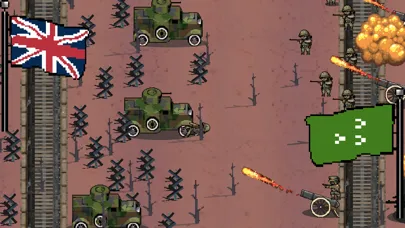 Capturas de tela do World War Battle 1917: Pixel