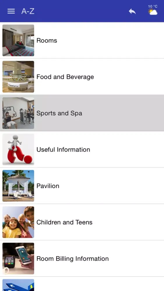 Captures d'écran de LARA App