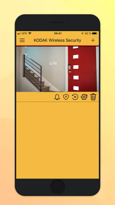 Screenshot di KODAK Wireless Security
