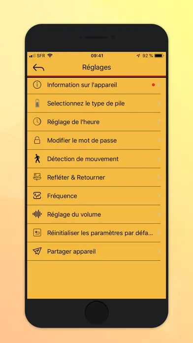 Screenshot di KODAK Wireless Security