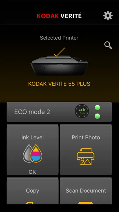 KODAK VERITE Print&Scan 스크린샷