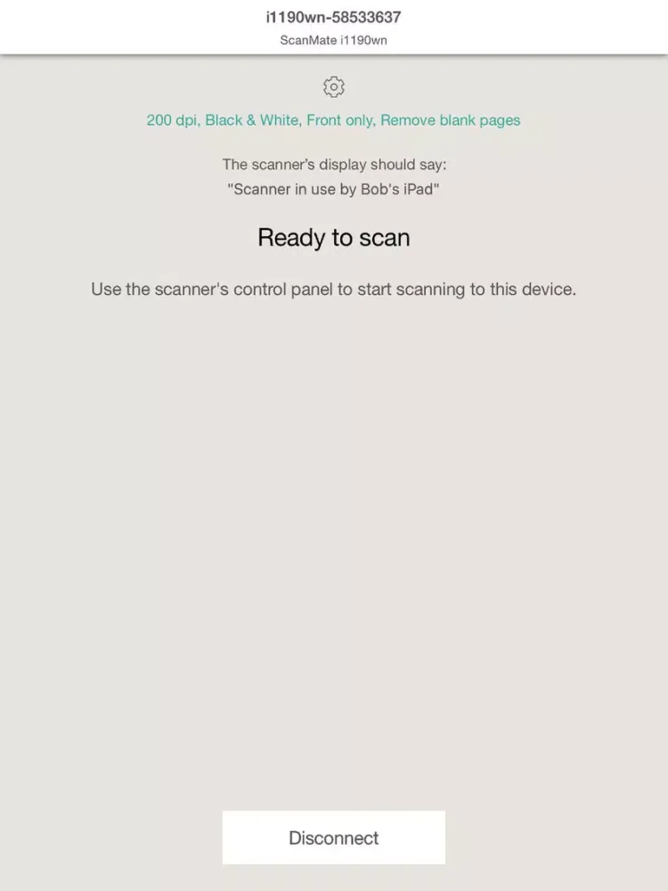 ScanMate+ iPad  Screenshots