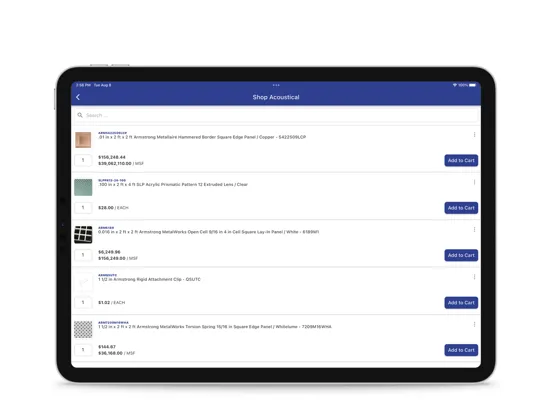 Ảnh chụp màn hình của Gator Gypsum iPad 