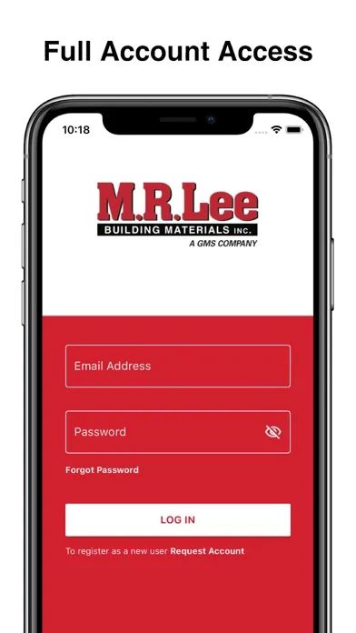 M.R. Lee Building Materials スクリーンショット