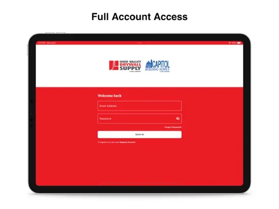 تصاویر Ohio Valley Drywall Supply iPad 