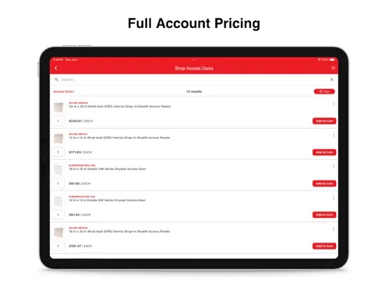 تصاویر Ohio Valley Drywall Supply iPad 