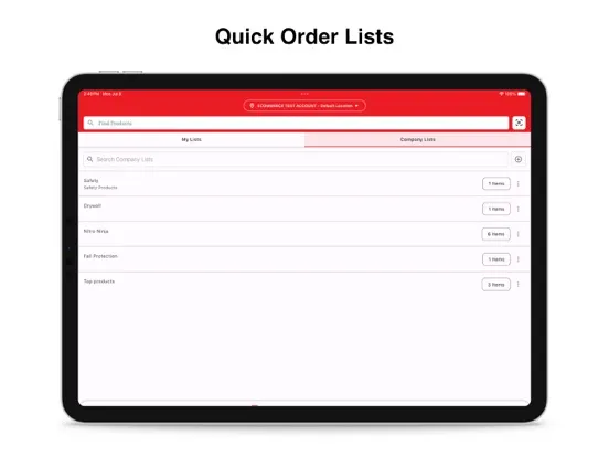 تصاویر Ohio Valley Drywall Supply iPad 