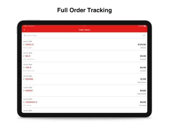 Capturas de pantalla de Trowel Trades Supply iPad 