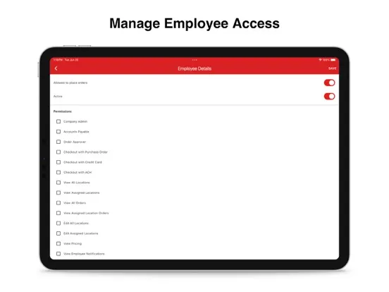 Capturas de pantalla de Trowel Trades Supply iPad 