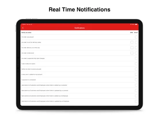 Capturas de pantalla de Trowel Trades Supply iPad 