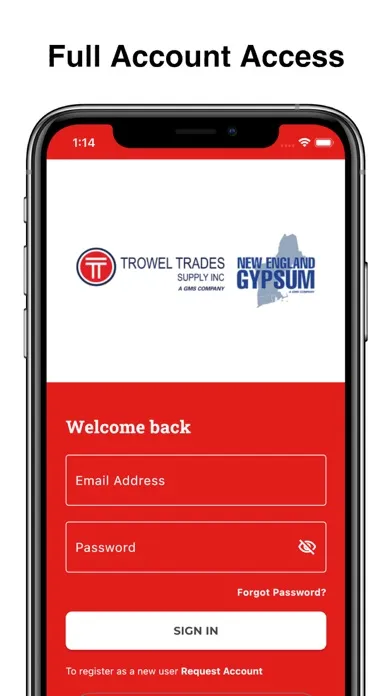 Capturas de pantalla de Trowel Trades Supply