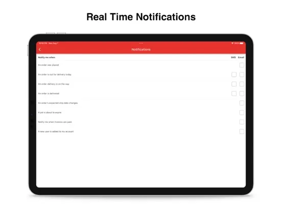 Capturas de tela do Tucker Materials iPad 