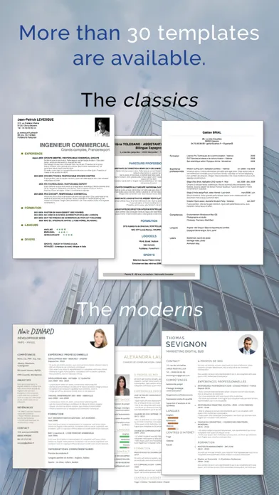 Your best resume with giga-cv Ekran Görüntüleri