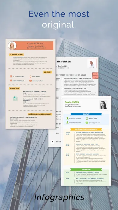 Your best resume with giga-cv Ekran Görüntüleri