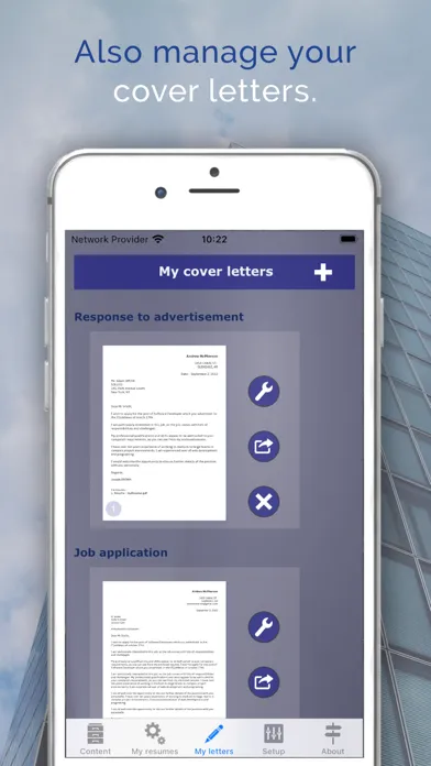 Your best resume with giga-cv Ekran Görüntüleri
