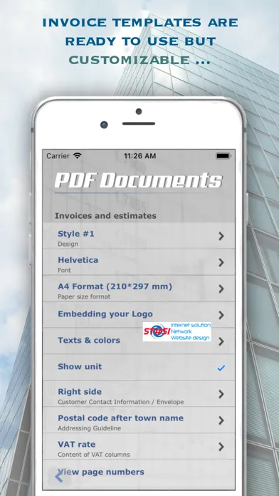 Estimates & Invoices Dux-facti應用截圖
