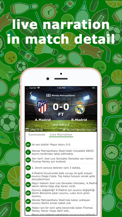 Tangkapan layar Sporium - The Best Sport's App