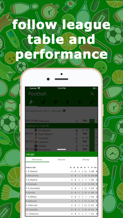Tangkapan layar Sporium - The Best Sport's App