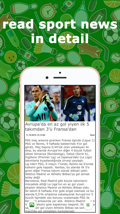 Tangkapan layar Sporium - The Best Sport's App