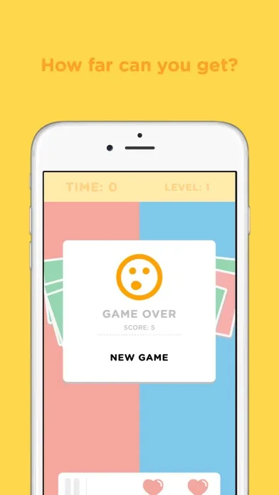 OddSwipe - A minimalistic fast paced logical game where quick thinking is key!应用截图