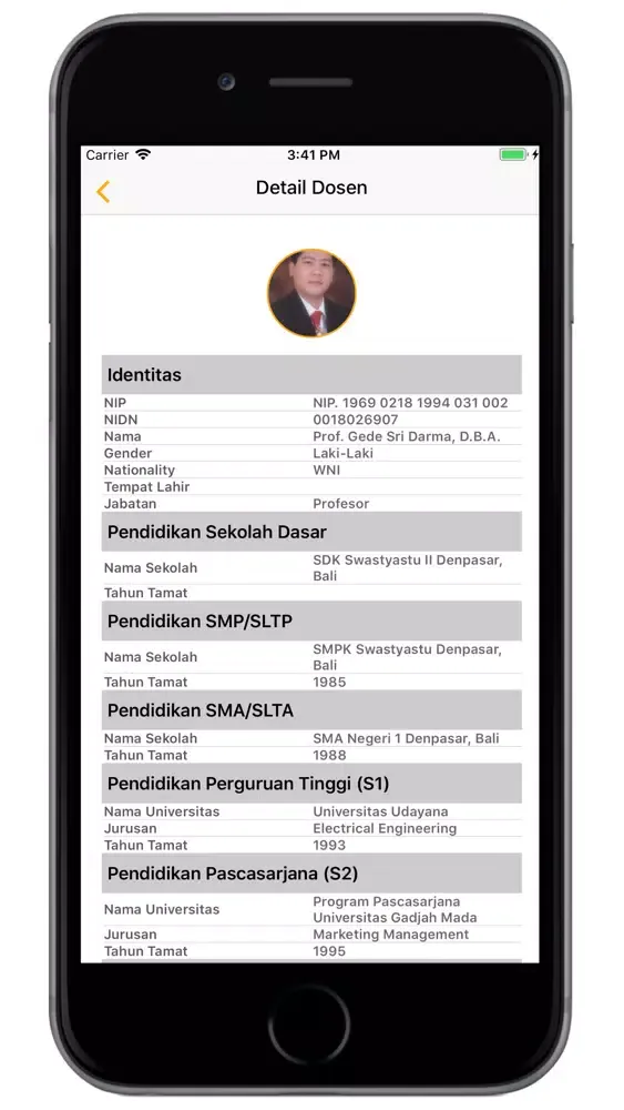 Tangkapan layar UGS Mobile