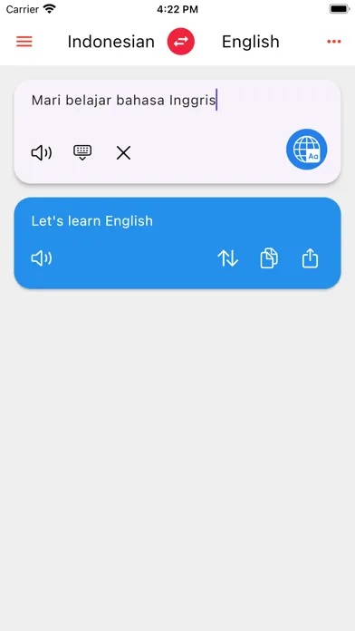 Tangkapan layar Kamusku