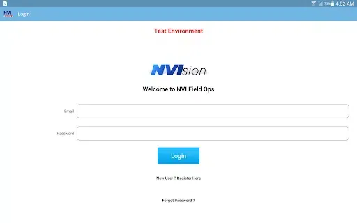 Ảnh chụp màn hình của Nvi Test