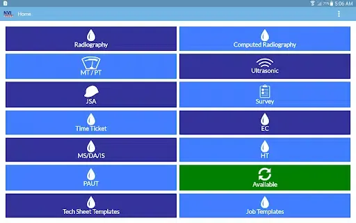 Ảnh chụp màn hình của Nvi Test