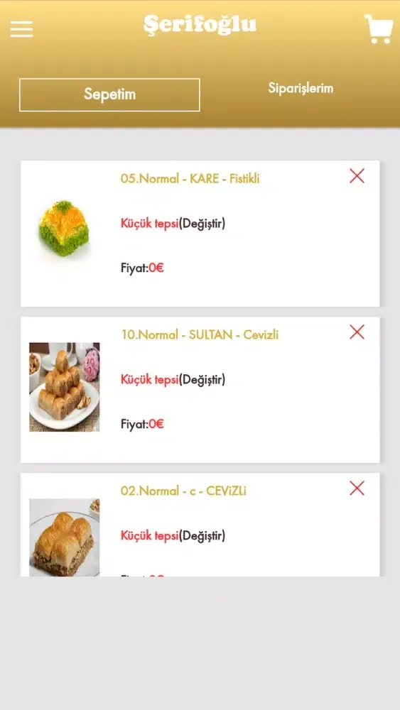 Capturas de tela do Şerifoğlu