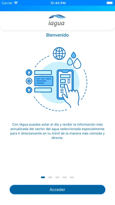 Screenshot di iAgua