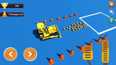 Capturas de tela do Little Bulldozer