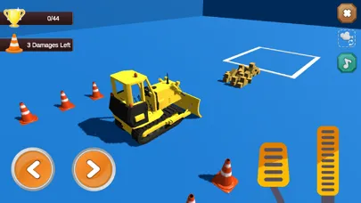 Capturas de tela do Little Bulldozer