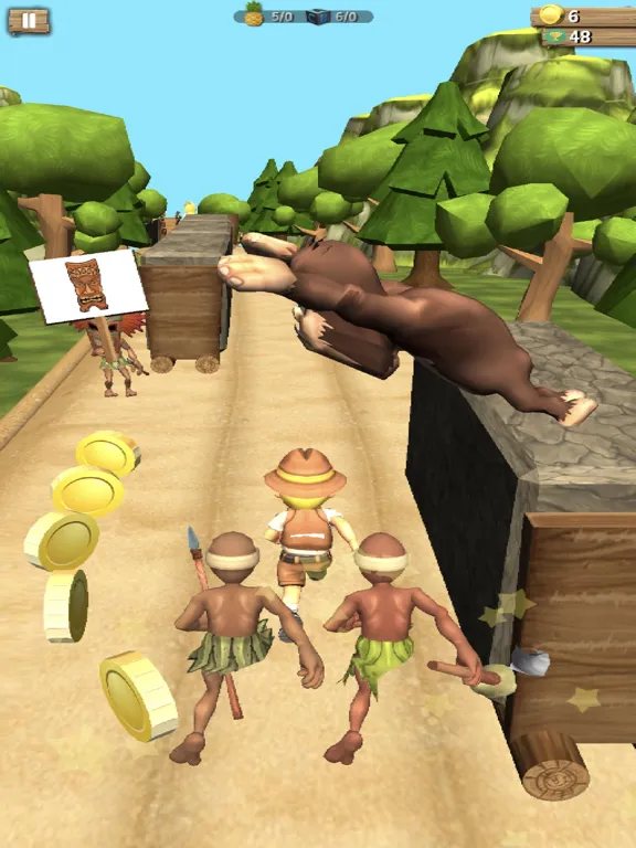 Tangkapan skrin Runner run iPad 