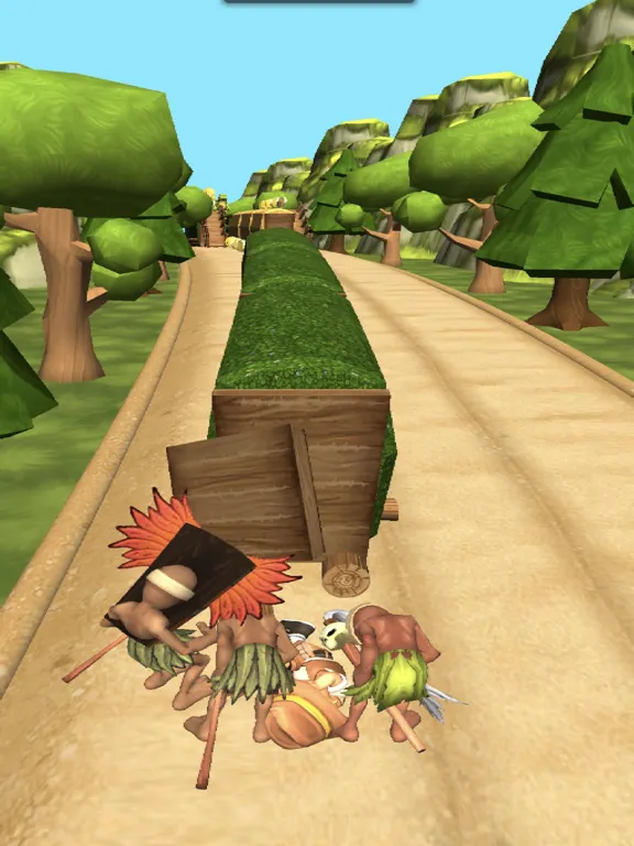Tangkapan skrin Runner run iPad 