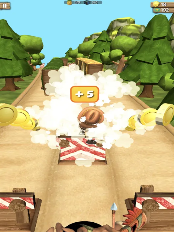 Tangkapan skrin Runner run iPad 
