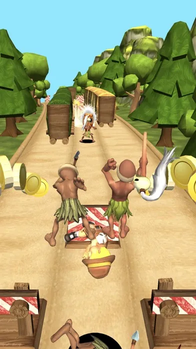 Tangkapan skrin Runner run