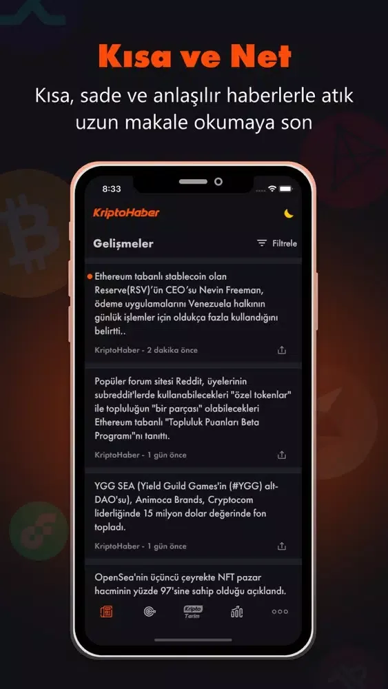 Kripto Haber - BTC, NFT, Token 스크린샷