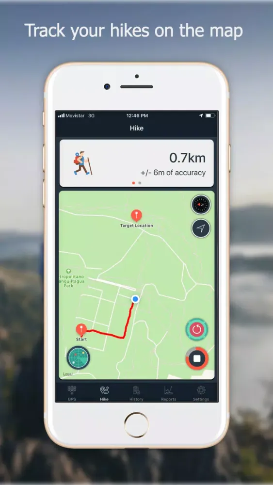Captures d'écran de Navstar - GPS & Map for Hikers