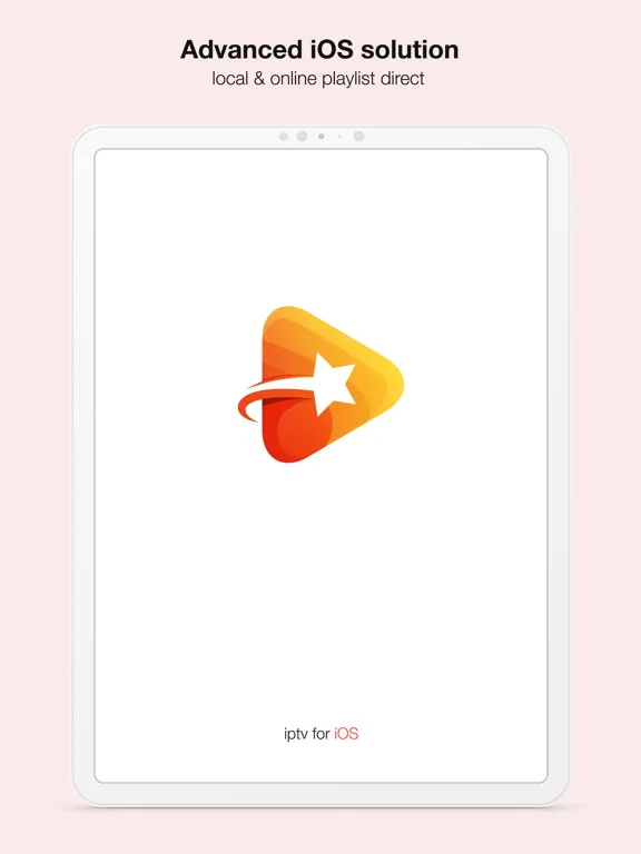 iPTV - Live TV Stream player iPad  Screenshots