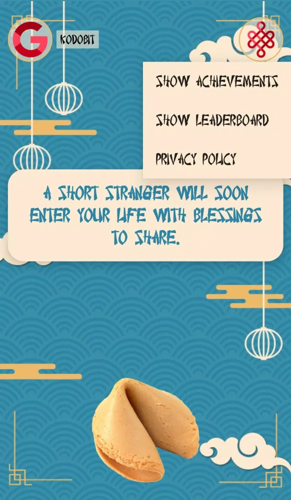 Fortune Cookie Screenshots